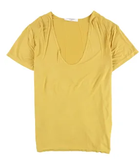 Project Social T Womens Low Voop Neck Basic T-Shirt