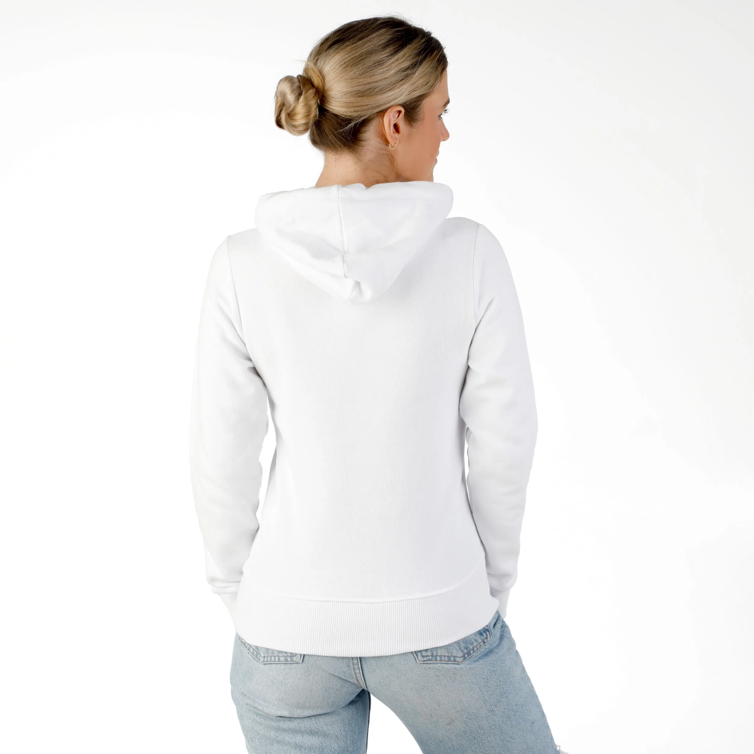 Quiet Please Advantage Glitter Logo Hoody Women