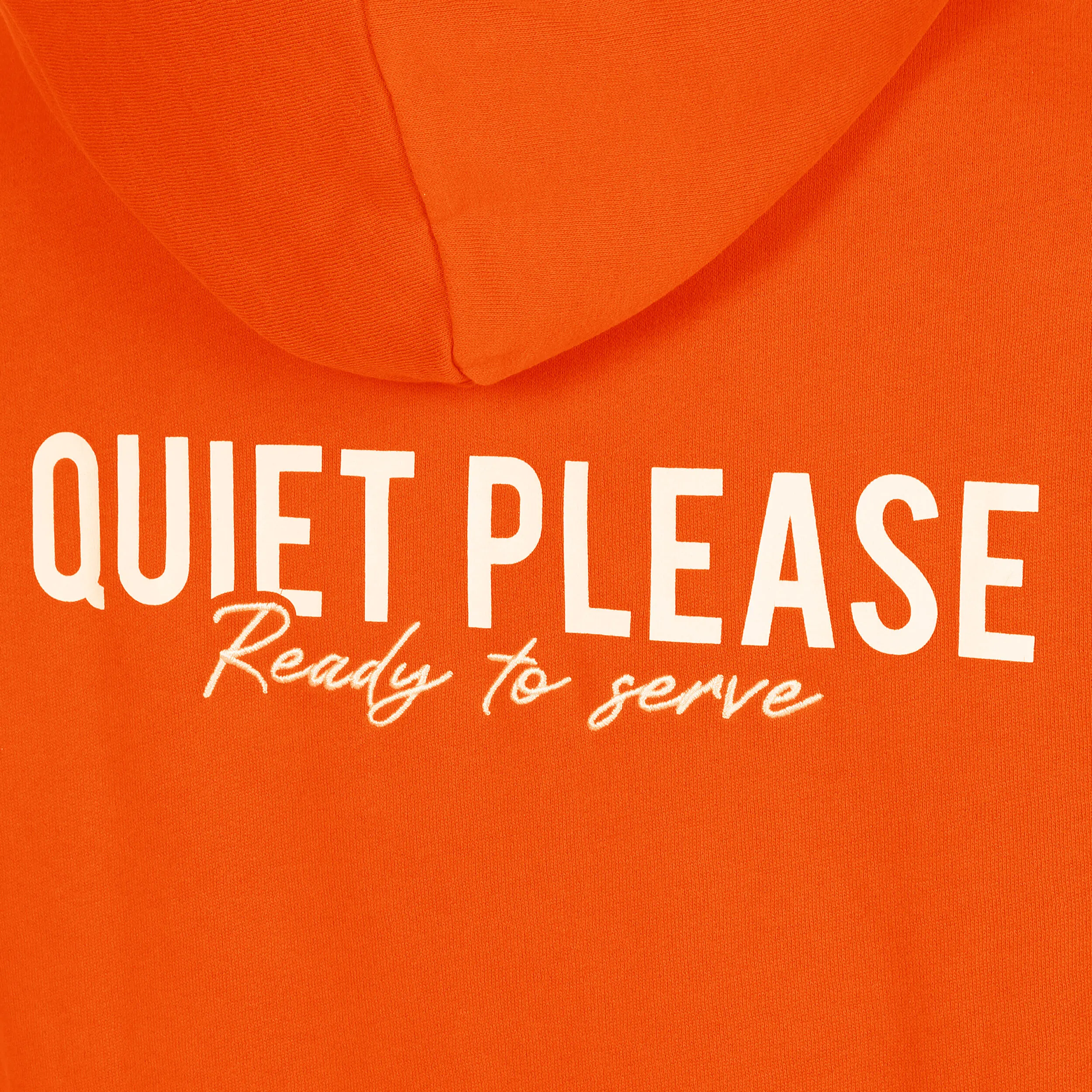 Quiet Please Ready To Serve Hoody Men