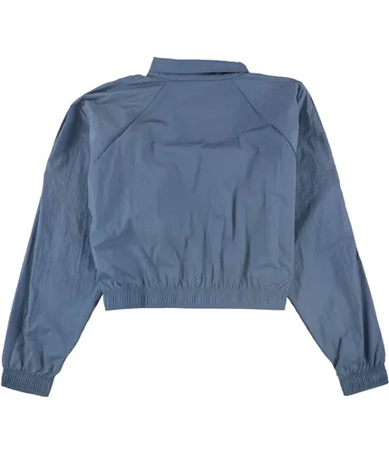 Reebok Womens Cropped Windbreaker Jacket