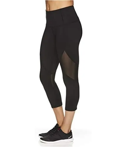 Reebok Womens Highrise Capri Compression Athletic Pants, TW2