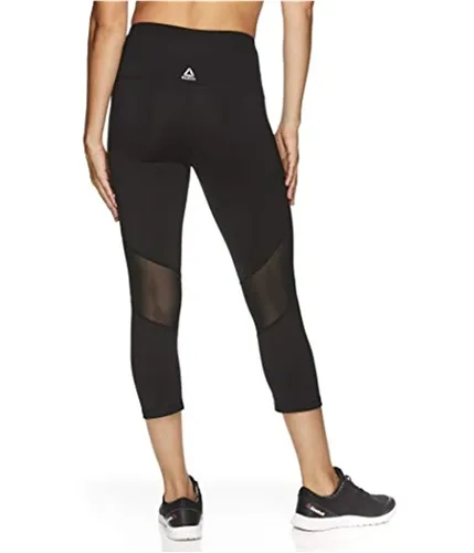 Reebok Womens Highrise Capri Compression Athletic Pants, TW2