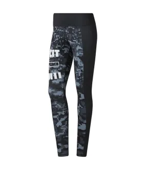 Reebok Womens Lux Tight Yoga Pants