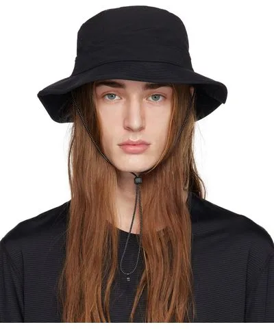 Reigning Champ Black Boonie Bucket Hat