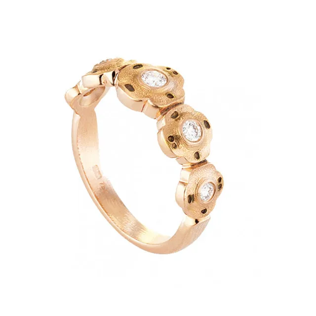 Rose Gold 'Flora' Ring