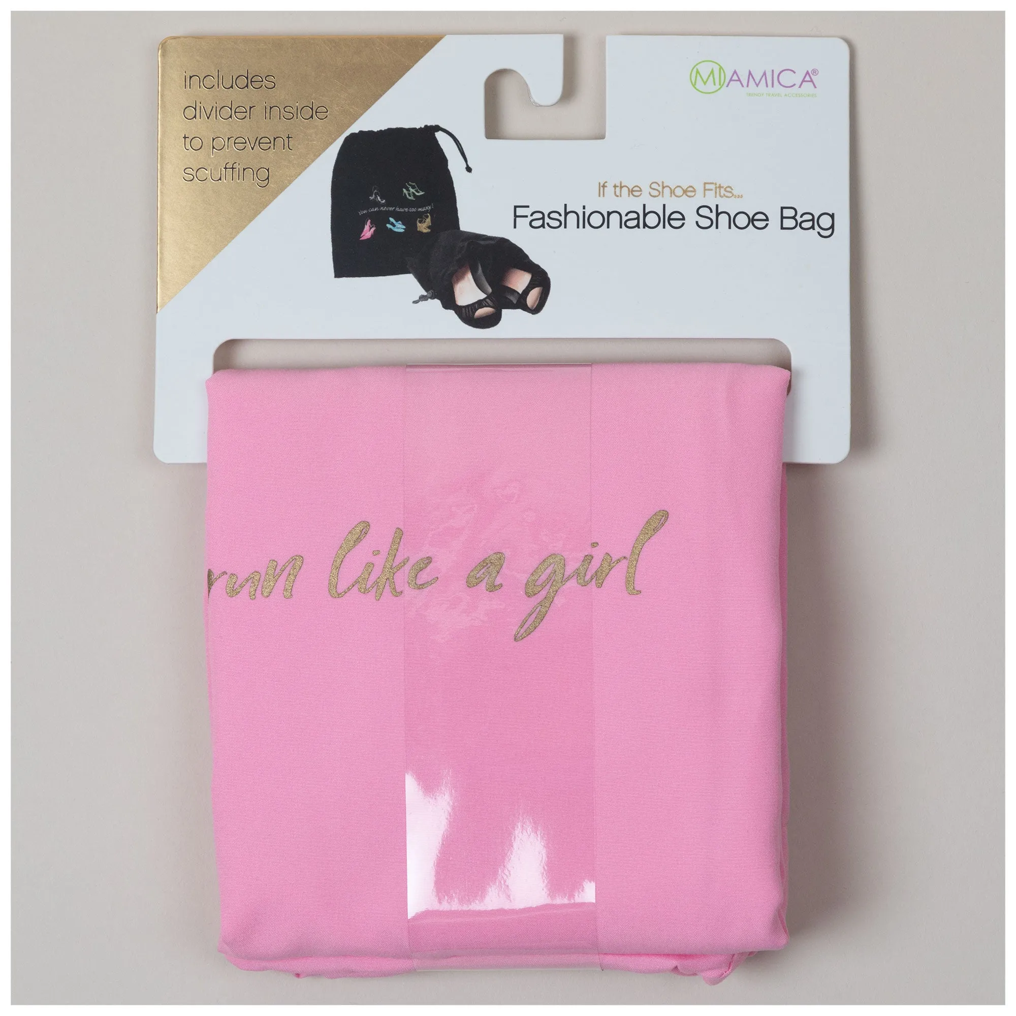 Run Like a Girl Travel Shoe Bag