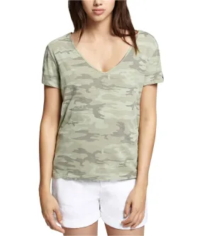 Sanctuary Clothing Womens Camouflage Basic T-Shirt