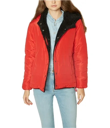 Sanctuary Clothing Womens Reversible Puffer Jacket