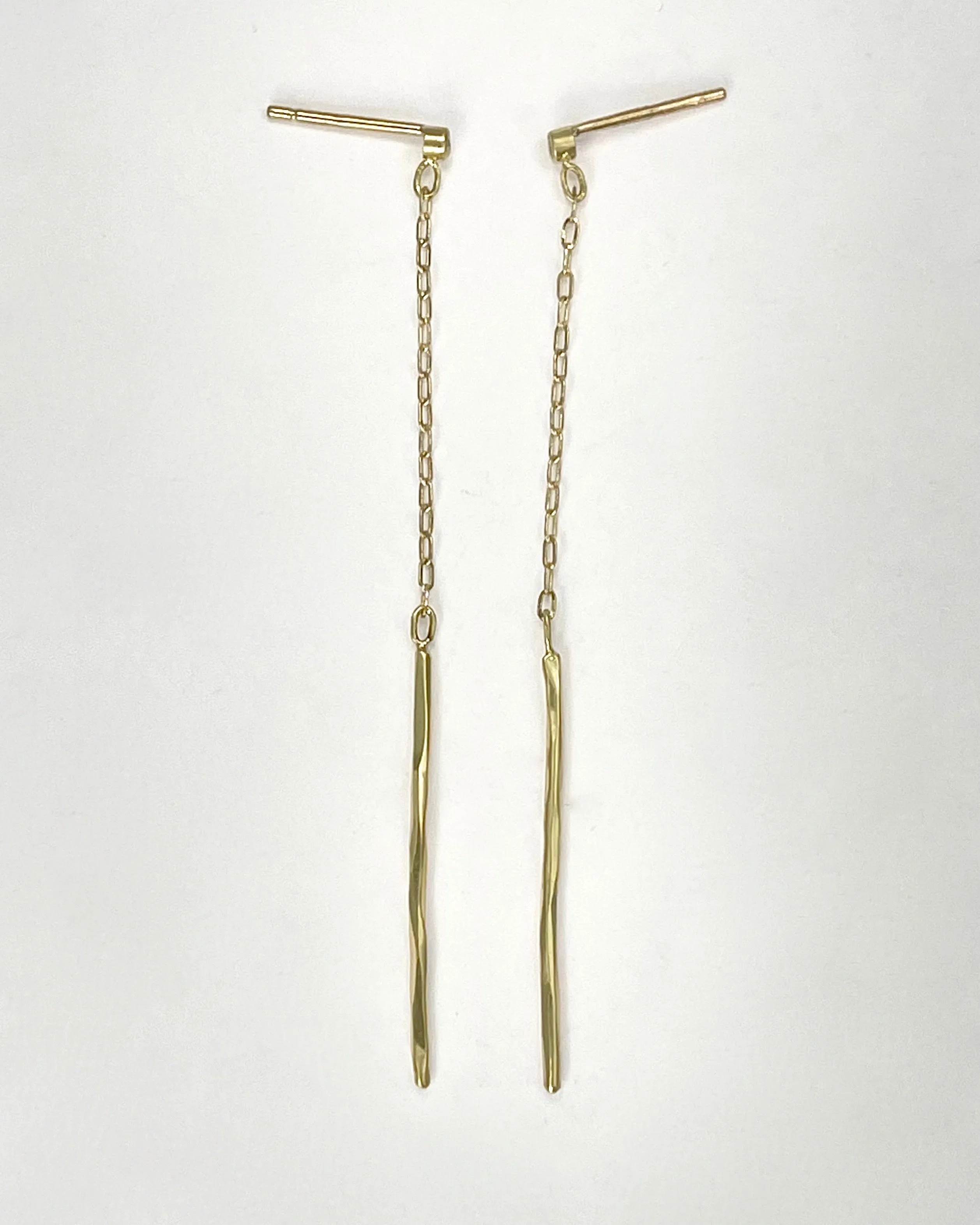 Sarah Mcguire Diamond Whip Earrings