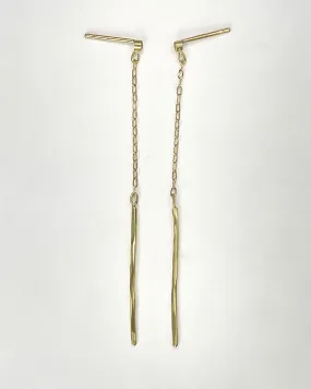 Sarah Mcguire Diamond Whip Earrings