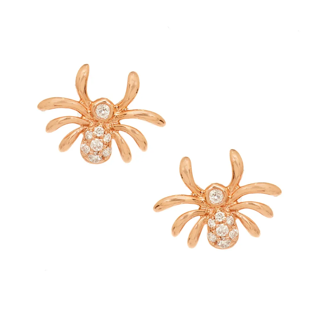 Spider Stud Earrings