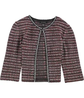 St. John Womens Tweed Blazer Jacket