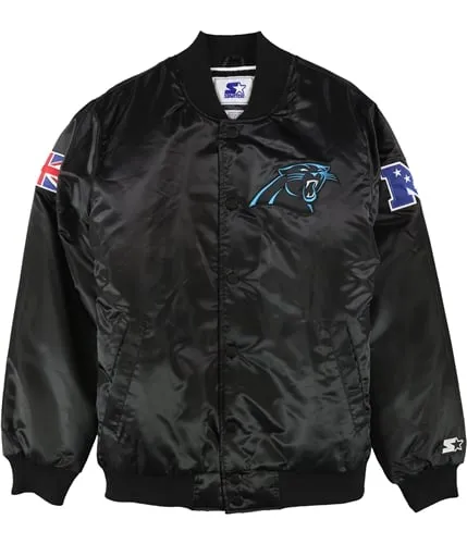 Starter Mens Carolina Panthers Varsity Jacket