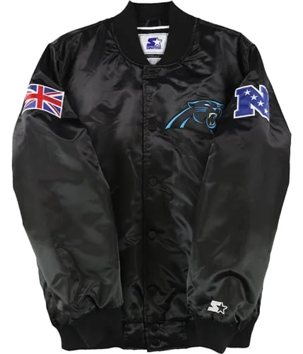 Starter Mens Carolina Panthers Varsity Jacket