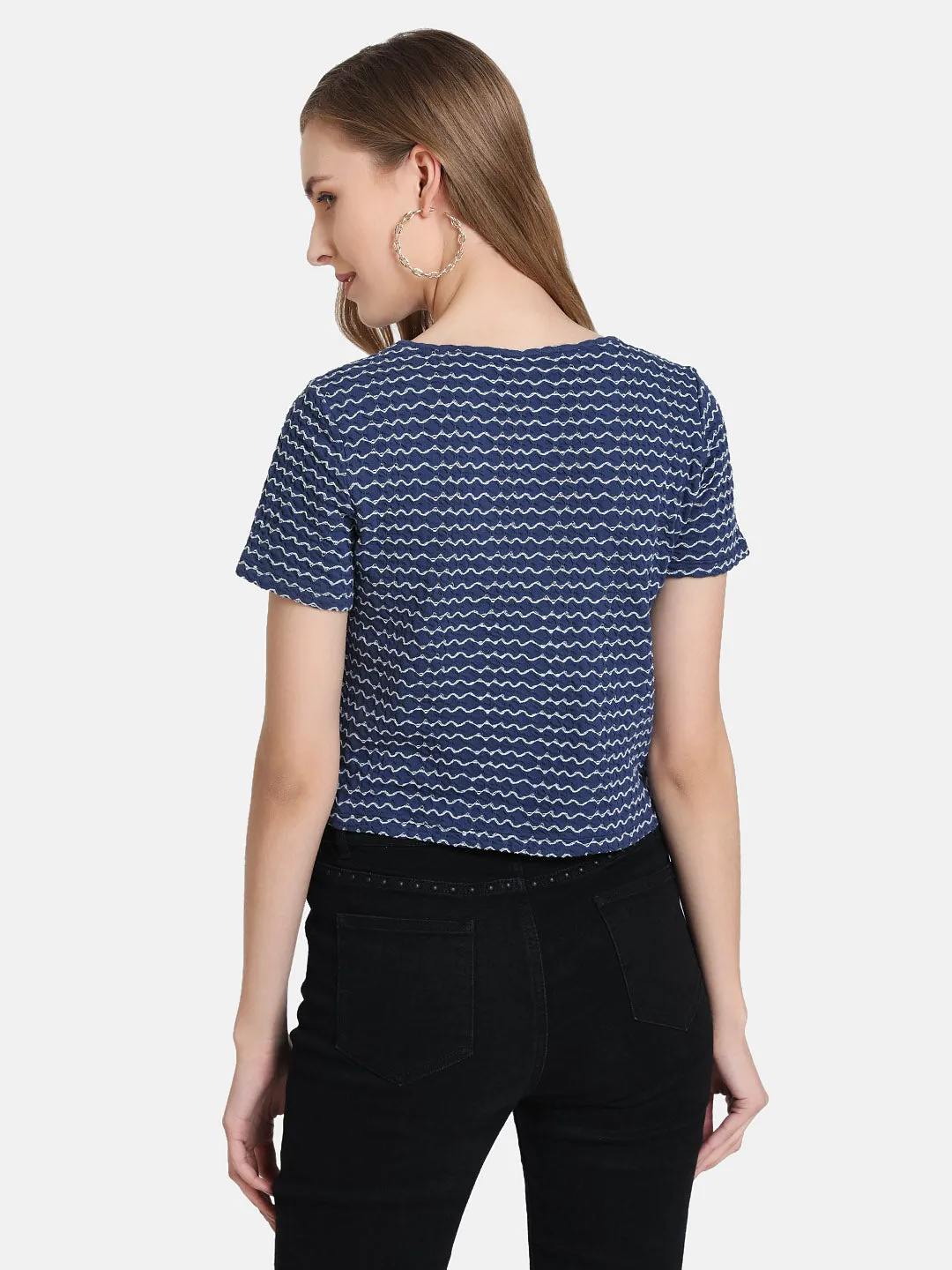 Striped Rib T-Shirt