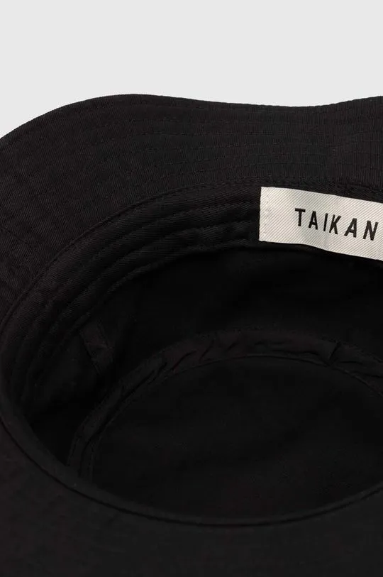 Taikan cotton hat black color