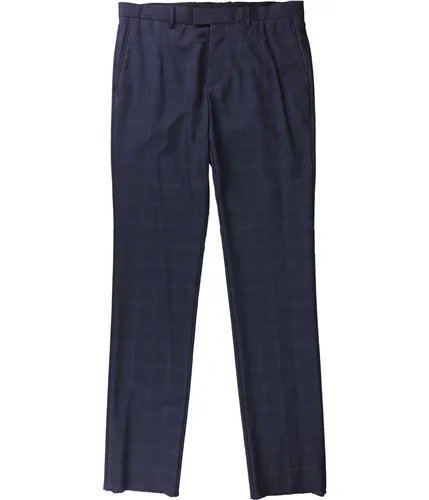 Theory Mens Spacedye Grid Dress Pants Slacks