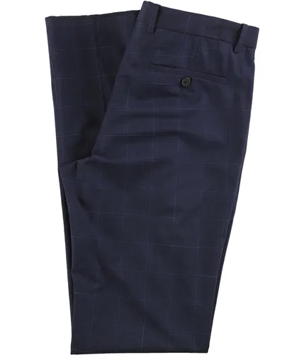 Theory Mens Spacedye Grid Dress Pants Slacks