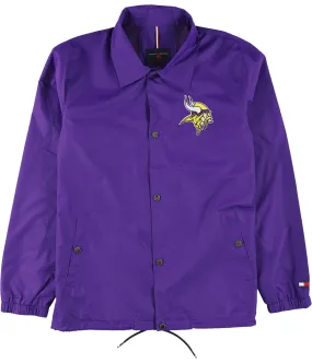 Tommy Hilfiger Mens Minnesota Vikings Windbreaker Jacket