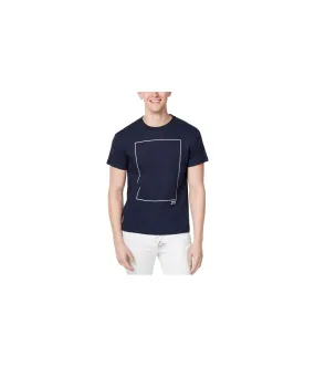 Wht Space Mens Square Graphic T-Shirt