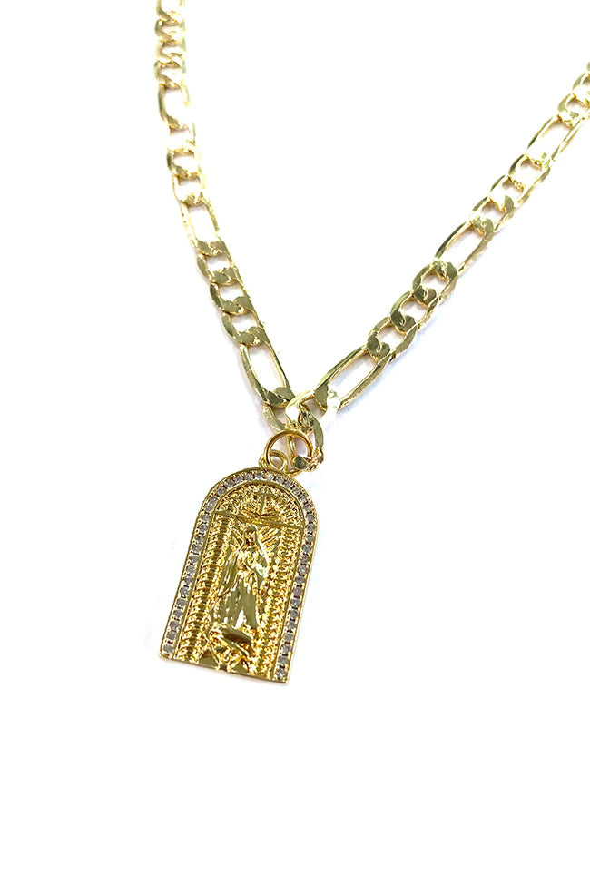 Willow Madonna Necklace | GOLD