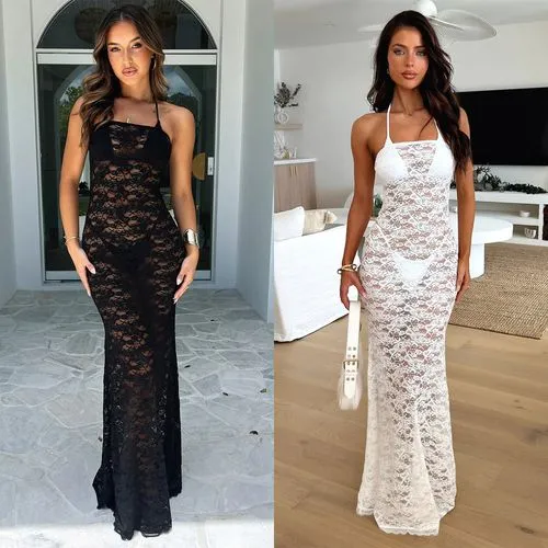 Women's Sheath Dress Sexy Collarless Sleeveless Solid Color Maxi Long Dress Holiday Date