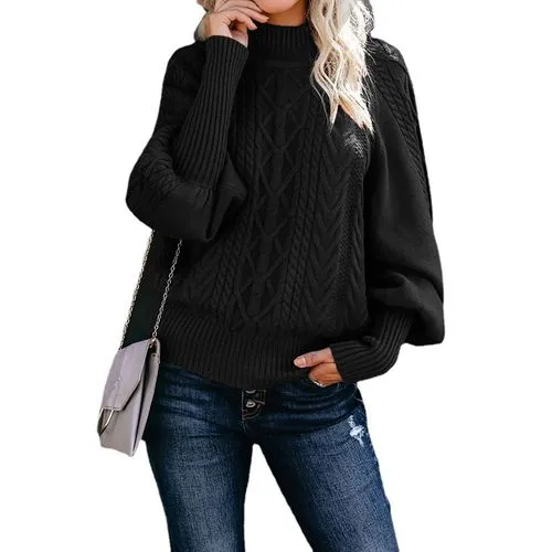 Women's Sweater Long Sleeve Sweaters & Cardigans Patchwork Simple Style Solid Color