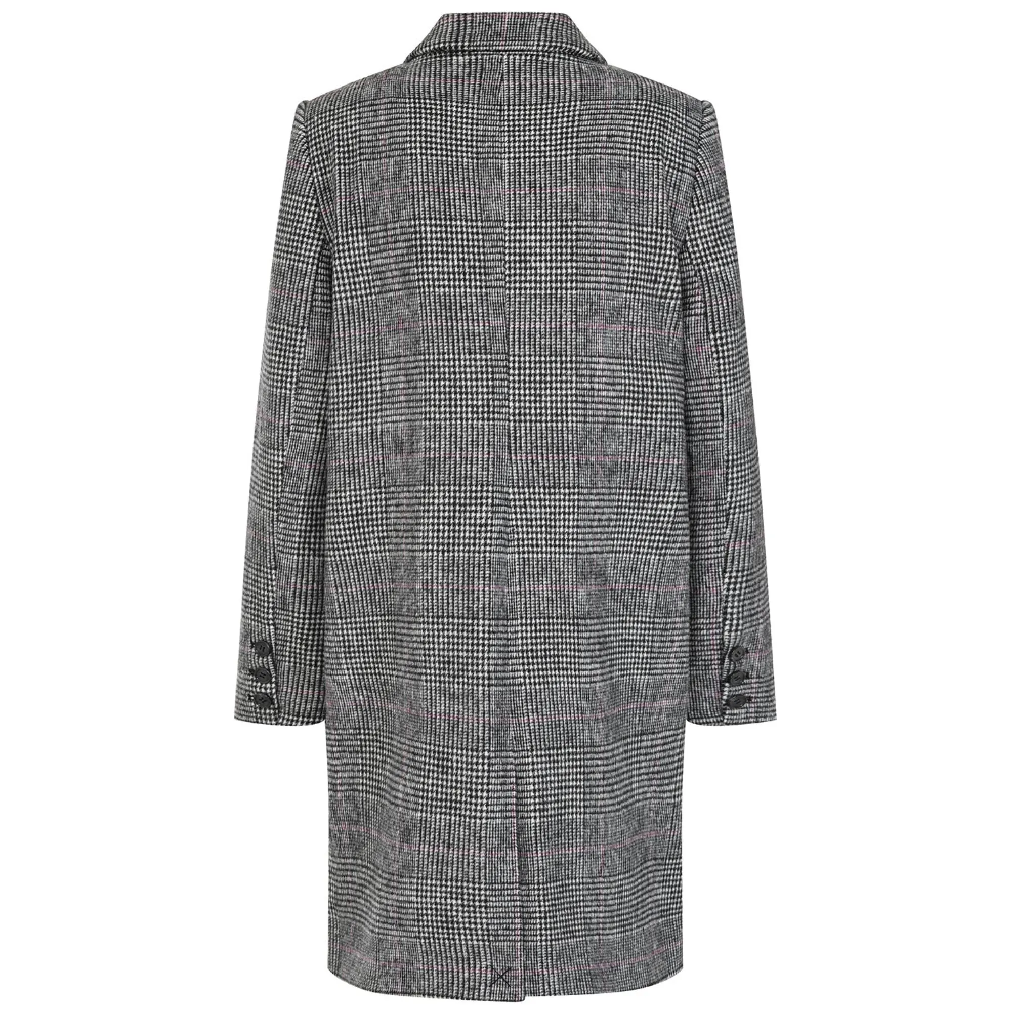 Womens Checked Coat