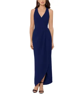 Xscape Womens Tulip Gown Dress